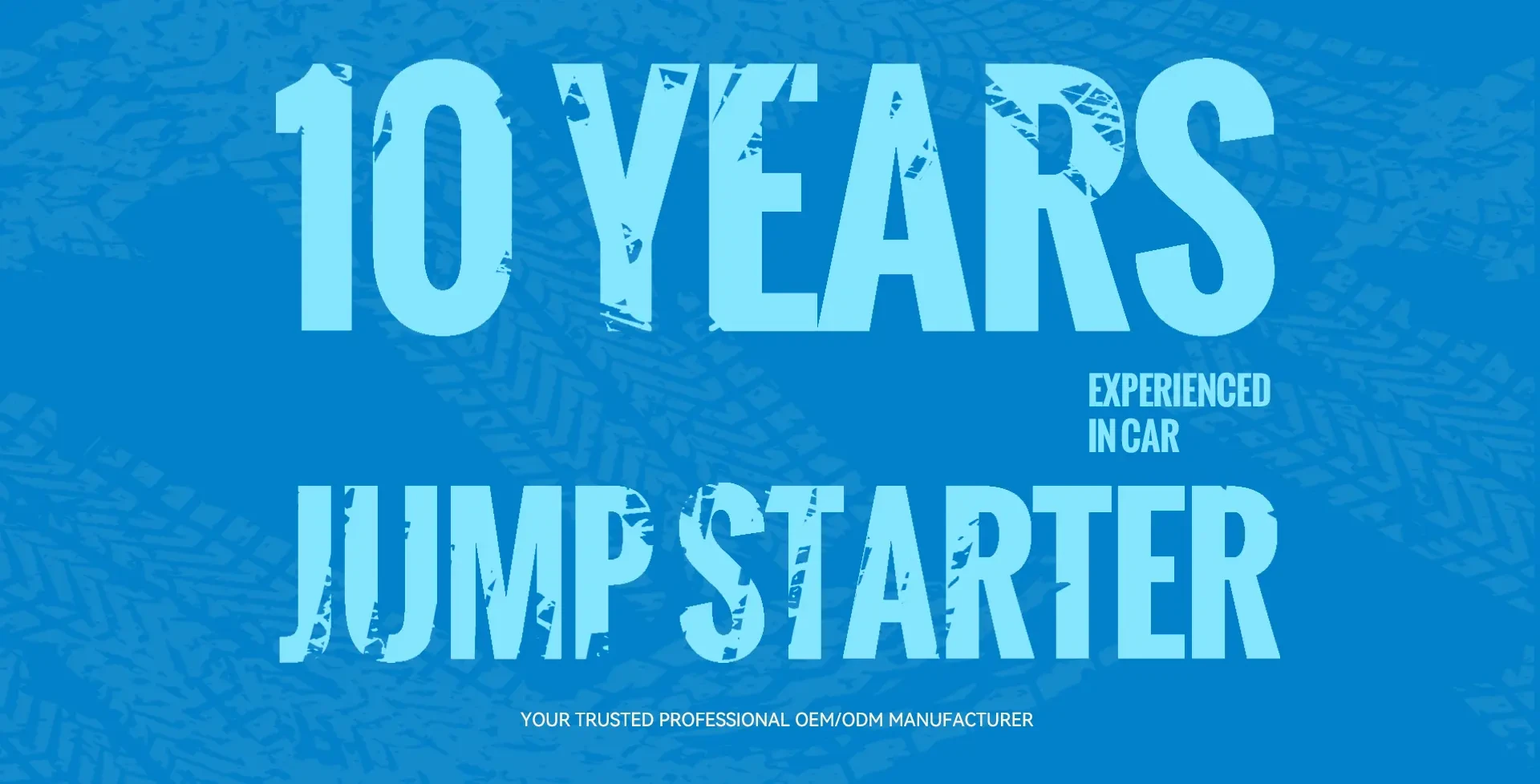 CHLCHL 10 Years Experienced Car Jump Starter Hero Background